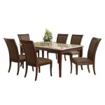 Marble Top Dining Table