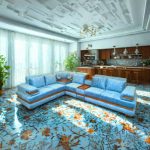 A modern smart corner sofa with wooden legs and support, ideal for enhancing any living room’s visual.